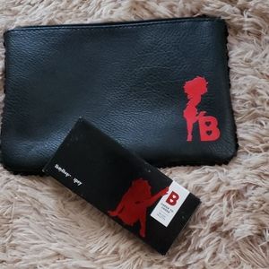 Betty boop makeup bag and blush palette.